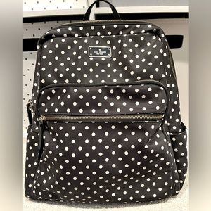 Large Kate Spade Polka-Dot Laptop Backpack